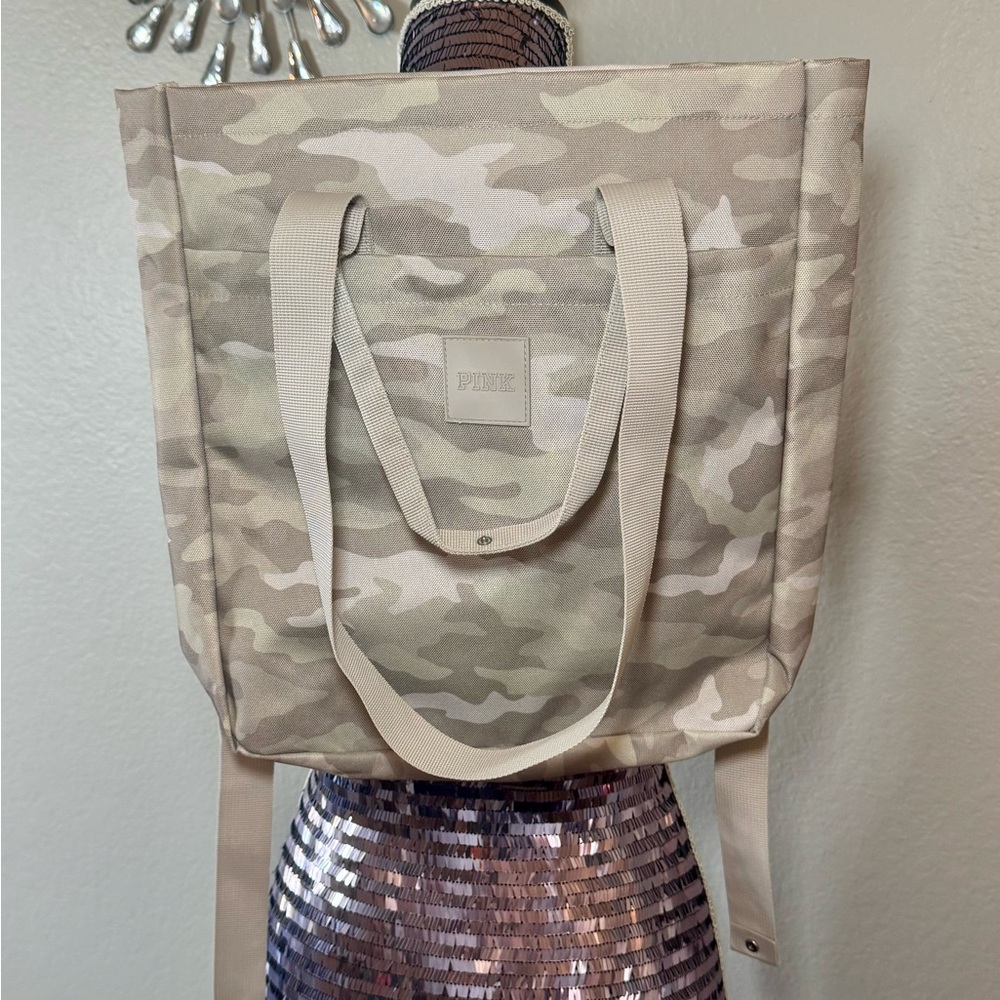 PINK Victoria's Secret Camouflage Tote - Picture 2 of 8